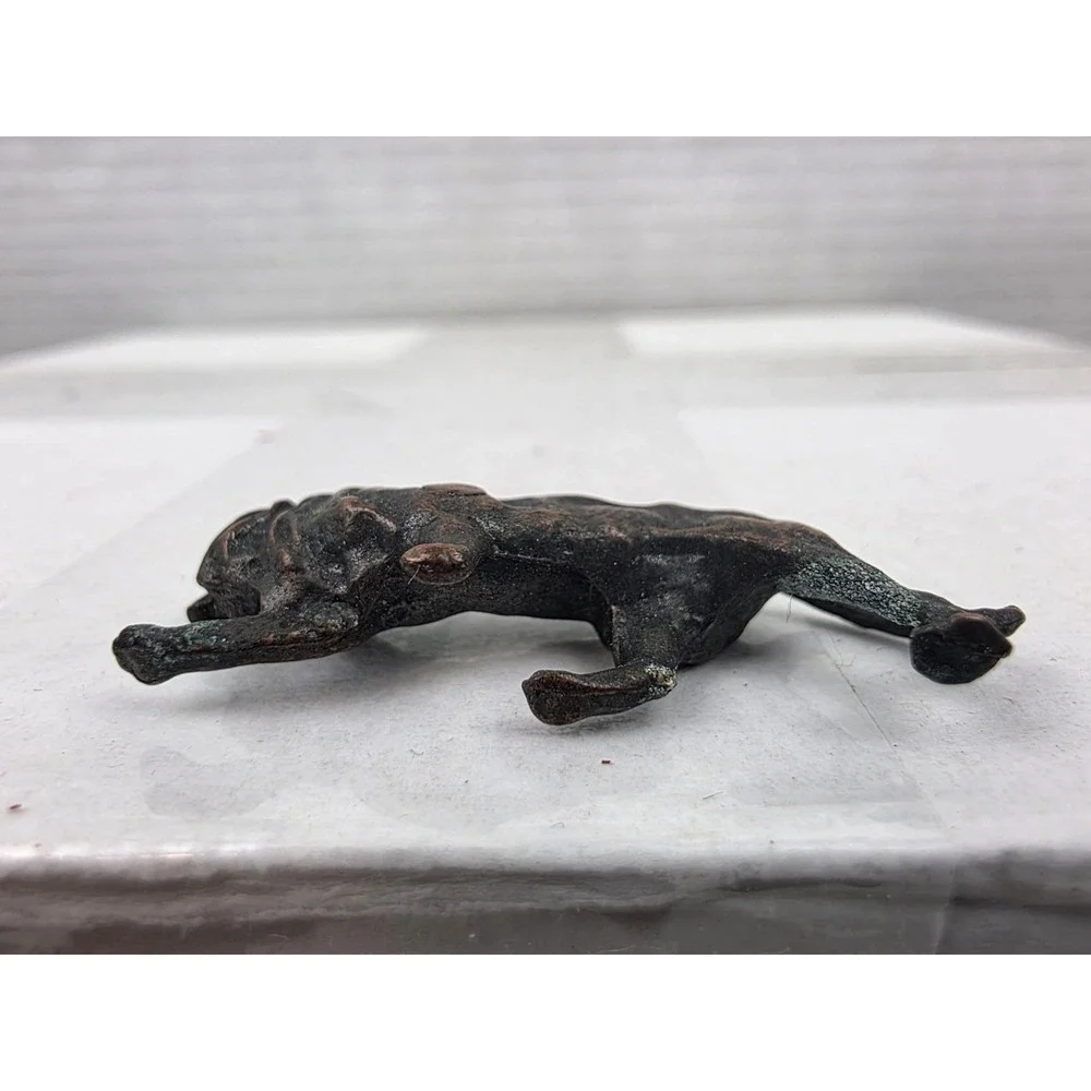 Vintage HTF Kinder Surprise Metal Lion Figure‎